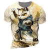 Samurai Warrior Cat T-Shirts 3