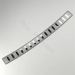 Rear Sill Bumper Protector & Boot Guard - Enhanced Styling (Silvery)