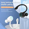 Bluetooth 5.2 Business Wireless Headphone Ear-Hook Mini HIFI Bass Noise Cancelling Earphone With Mic Earbuds Sport Game Headset 4