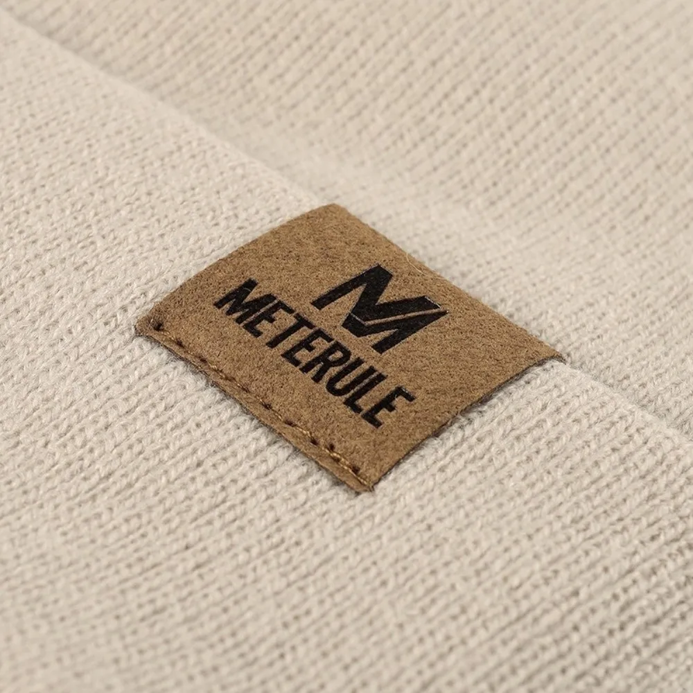 Warm Knitted Beanie Hat for Men and Women Autumn Winter Riding