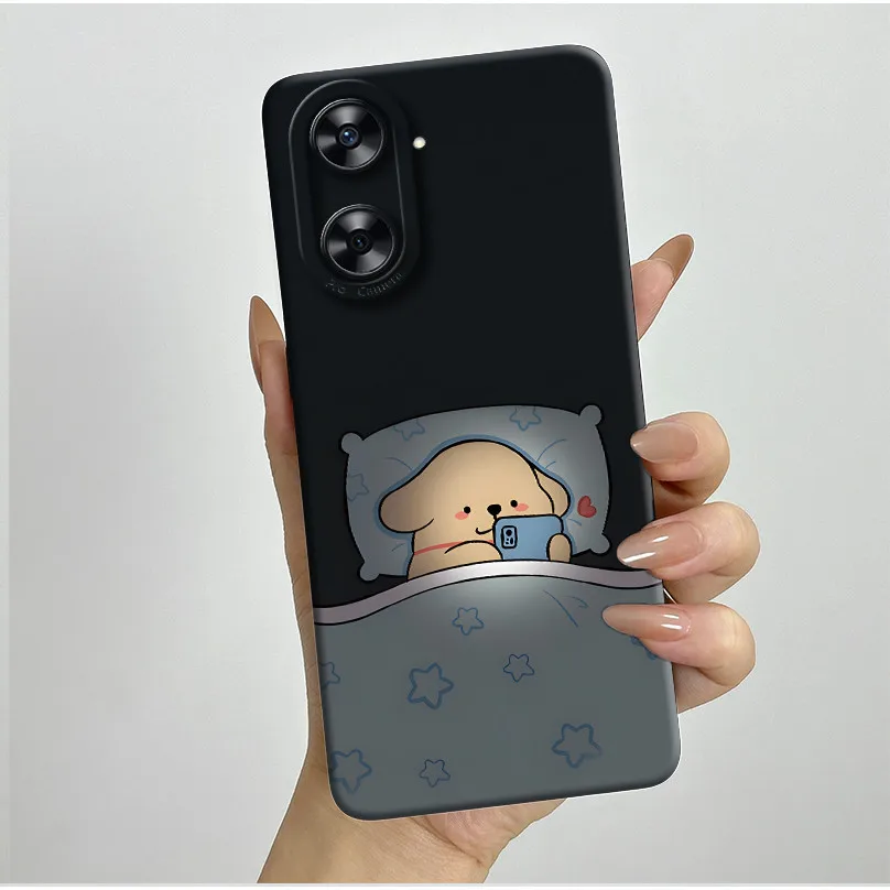 Aesthetic Flowers Silicone Soft Protective Phone Case
