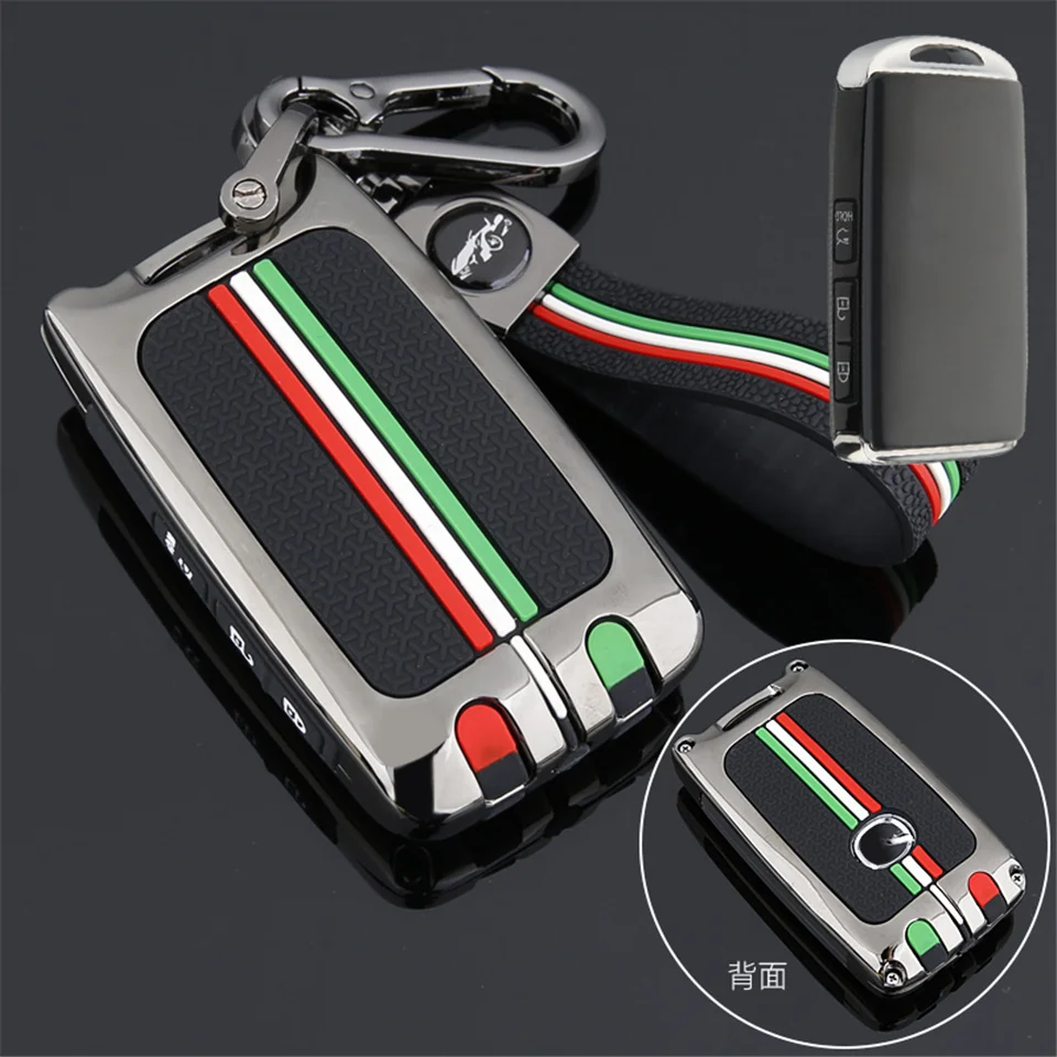 Cover per chiave/telecomando per Mazda 3 Alexa CX5 CX8 CX4 2019 2020 3 pulsanti Smart Remote accessori chiave auto supporto Shell Car-Styling - S385a427636d043f0b46556f25ddea1fbX
