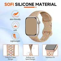 Bracelet de sport en Silicone pour Bracelet de montre Apple Ultra 3 2 49mm 46mm 42mm 45mm 44mm 40 41mm, IWatch série 11 10 9 8 7 6 SE 3 3