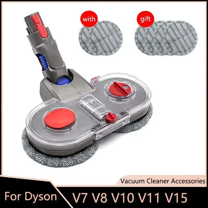 Electric Mop Head Brush with Water Tank - Replacement Cleaning Accessory