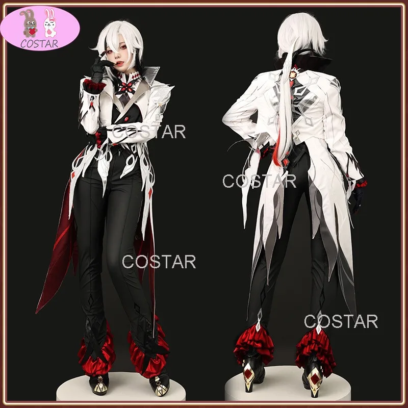 Косплей-костюм COSTAR Arlecchino The Knave, парик на Хэллоуин
