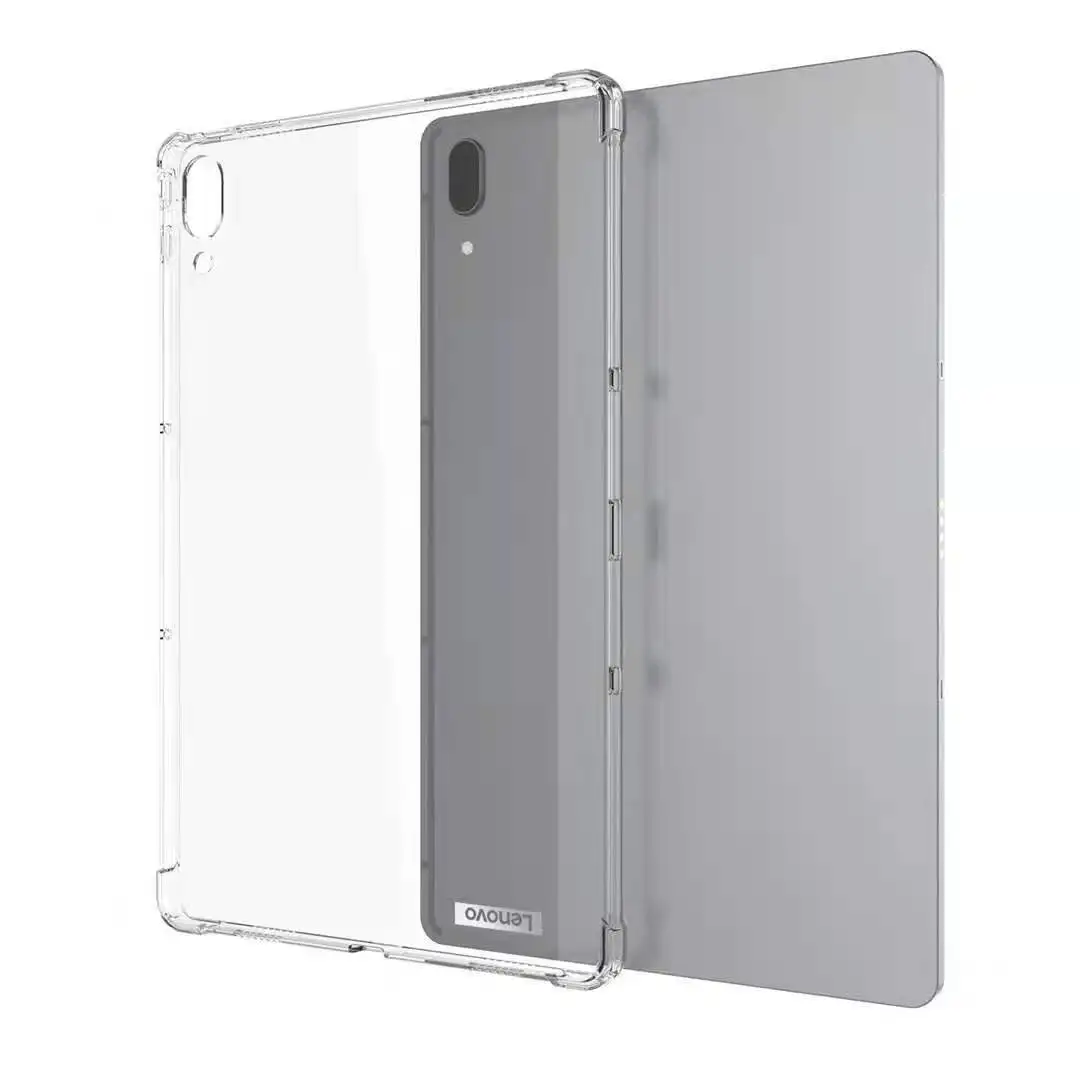 Case For Lenovo K10 M10 FHD PLUS 2020 Y700 Tab M10 Plus 3rd Gen 10. 6 2022 P11 M8 M9 Transparent TPU Cover Shockproof Protector
