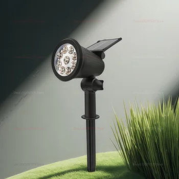 Solar Spotlight Outdoor Led Garden Lights Lawn Lamp Low Voltage Landscape Lighting Waterproof Outdoor  Garden Decoration