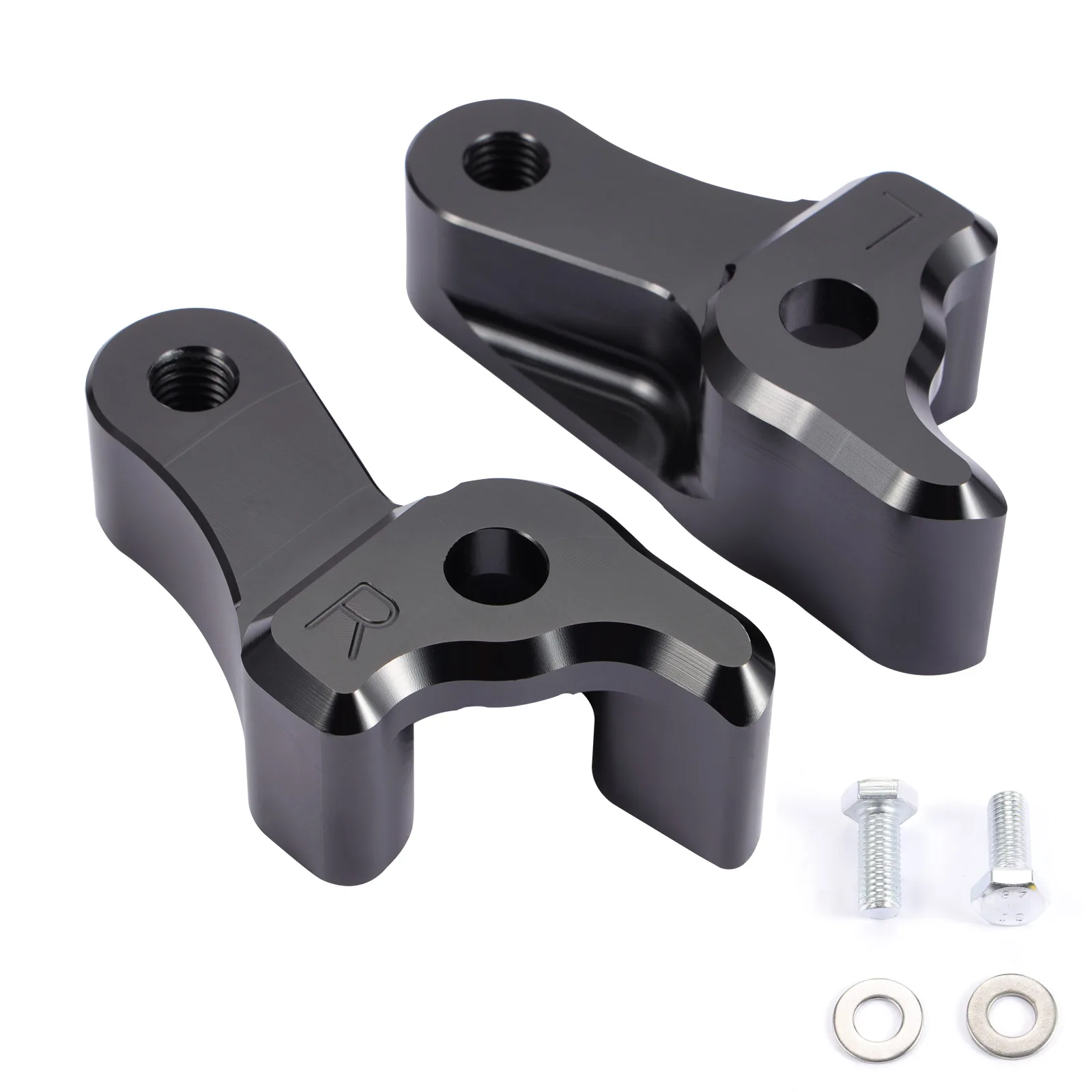 

1" Lowering Blocks Kit for Harley Touring Road Glide Street Glide Road King Electra Glide Classic FLHXS FLHRXS FLTRXS 2009-2024