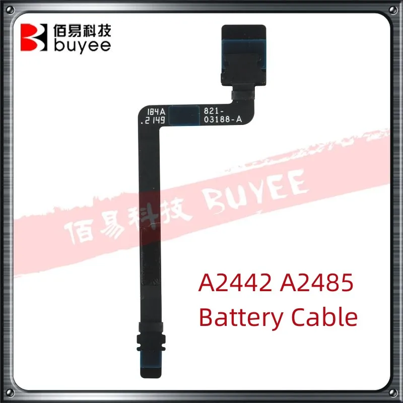 1 Pz/3 Pz Nuovo A2442 A2485 Cavo Flessibile Della Batteria Per Macbook Pro M1 14 "A2442 16" A2485 Connettore Muslimatex