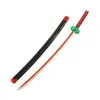 Demon Slayer Sword Kamado Nezuko Nichirin Blade Alloy Katana Sword Press To Eject Japanese Samurai  Anime Weapon Model Gifts 6