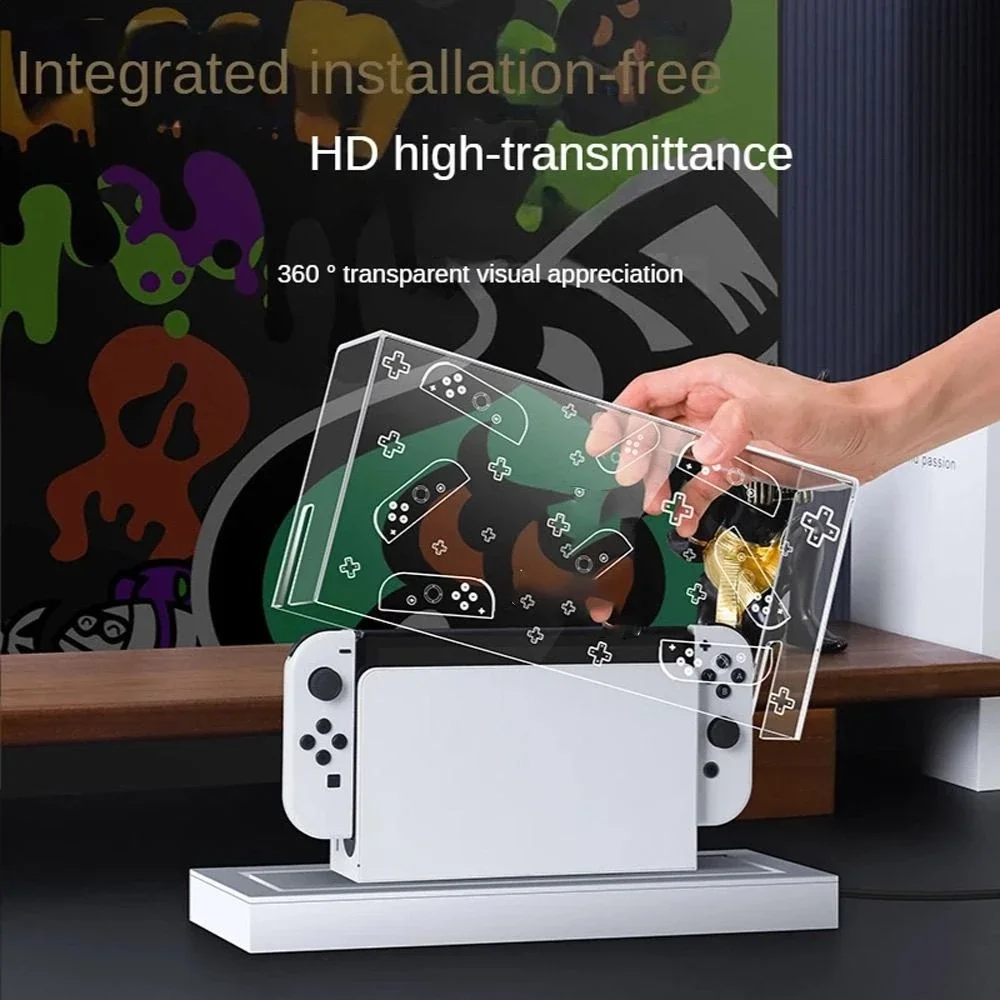 Nintendo Switch/OLED スイッチ用ダストカバー アクリルホスト