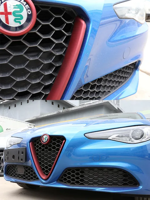 Für Alfa Romeo Giulia Stelvio 2017-2019 Carbon Fiber Auto Einstiegs  Aufkleber Einstiegsleisten Anti Scratch Kratz Pedal abdeckung Trim Auto -  AliExpress