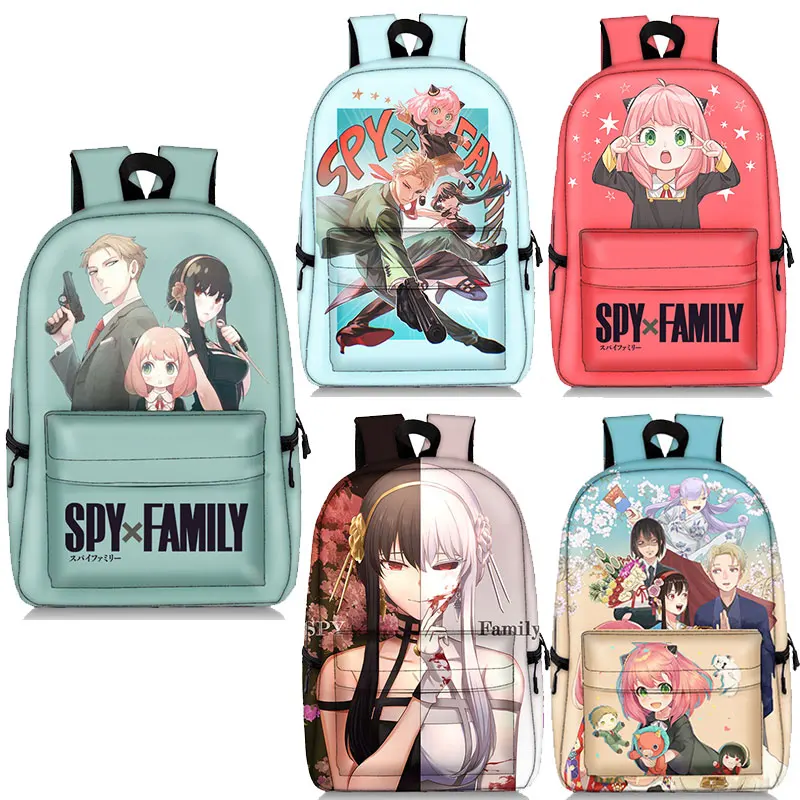 

Spy x Family Anya Forger Backpack for Teenager Girls Bookbags Children School Bag Student Back To School Laptop Daypacks