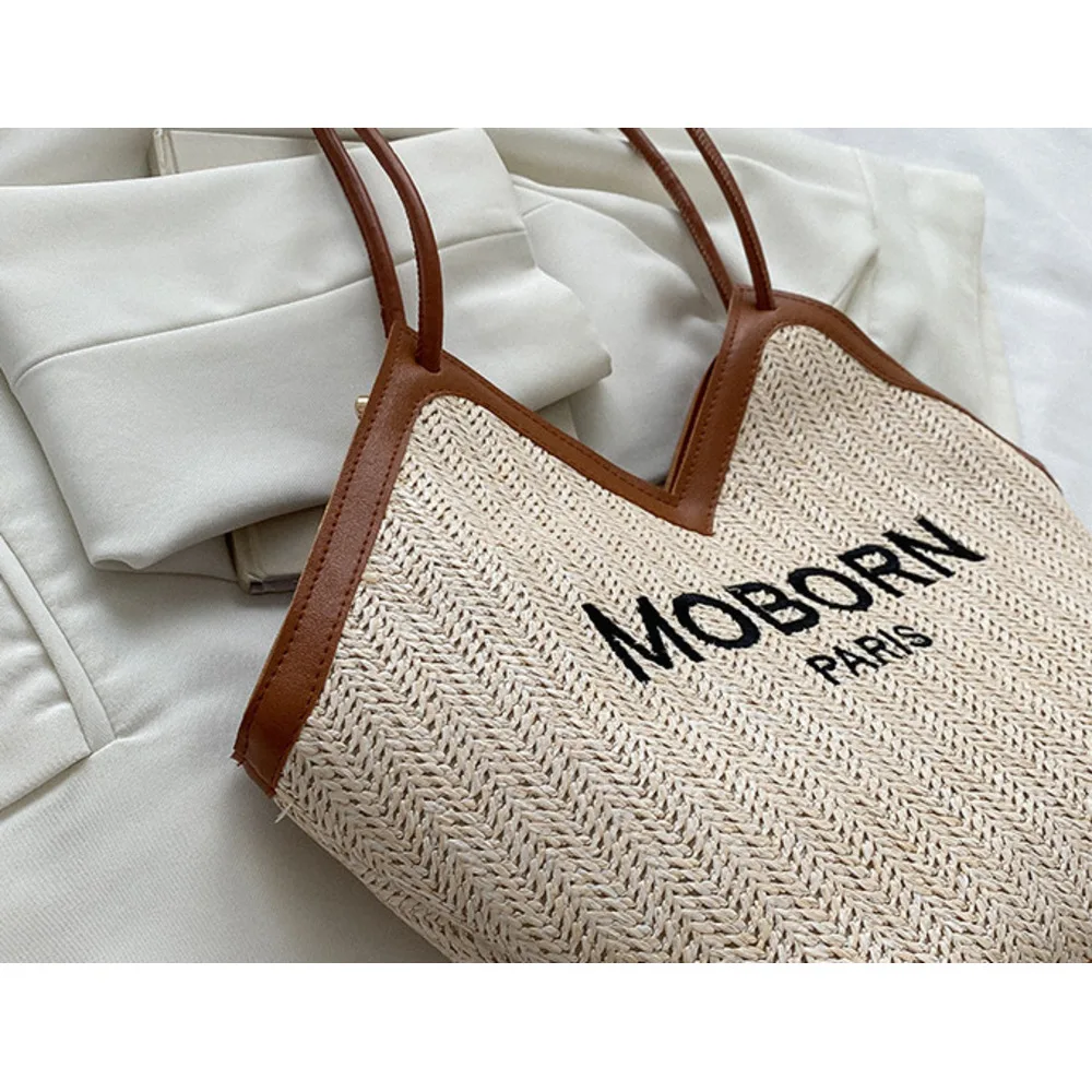 per le donne 2024 primavera nuovo stile semplicità una spalla tu sotto le ascelle moda e tempo libero borsa tote_voghion.com