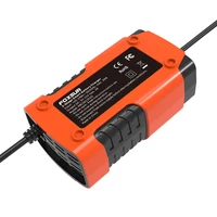 Smart Battery Charger 6V 12V 2A Digital Car Battery Charger Multiple Protection Digital Battery Maintainer for Lead-Acid GEL AGM 5