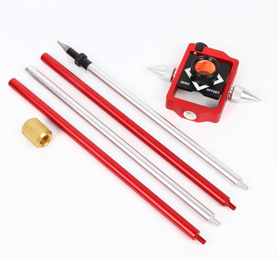 SP068 Sliding Mini Prism FDC068 With 4 Poles For Surveying