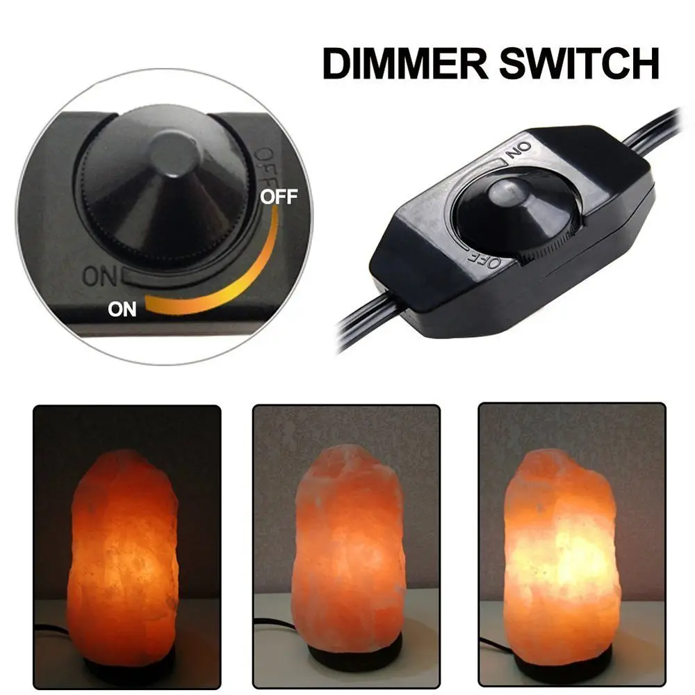 Universal E12 Bulbs Replacement Cords Base Assembly Salt Lamp Holder