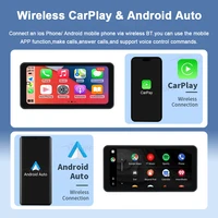 6.3 Inch Portable Motorcycles Wireless CarPlay Android Auto Smart Player GPS Navigation TPMS WIFI IPX7 L300 - Image 2