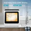 Mini Portable Dishwasher Countertop Compact Dishwashers, Tabletop Small Dishwasher with 5L Built-in Water Tank with 6 Mod 4