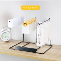 Desktop Storage Holder, Lipstick and Keychain Organizer, Pendant Rack for Jewelry Shop