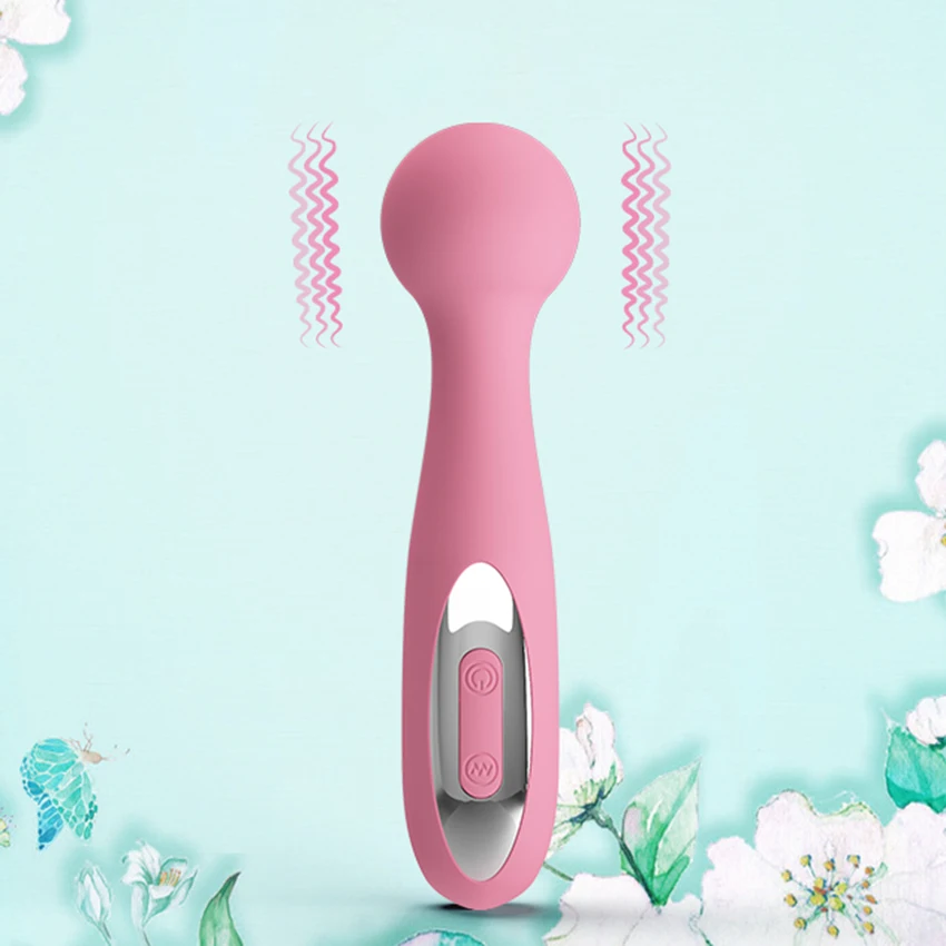 Powerful Vibrating Wand Vibrator For Women G Spot Massage Tool_voghion.com