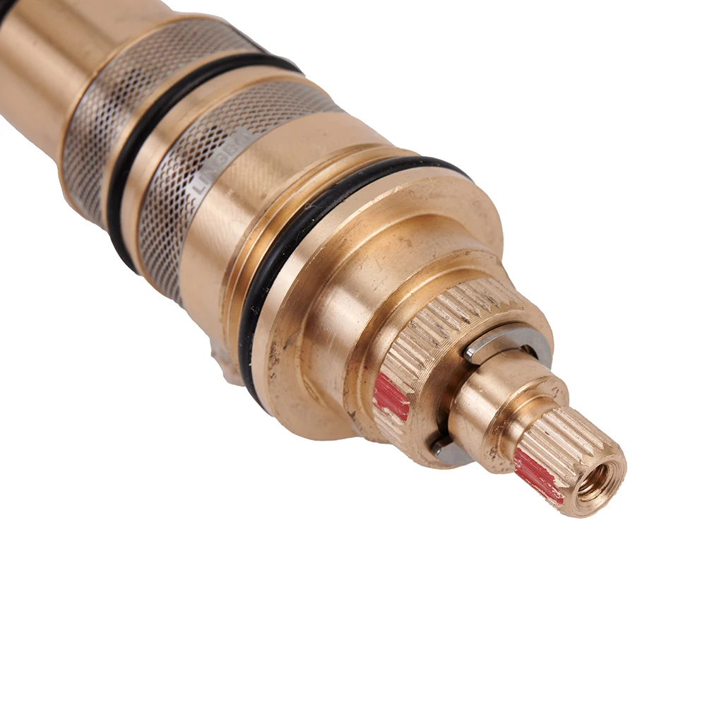 

Brass Thermostatic Faucet Valve Core Intelligent Valve Core Mixed Valve Core Shower Replacement Accessories Bathroom Safe