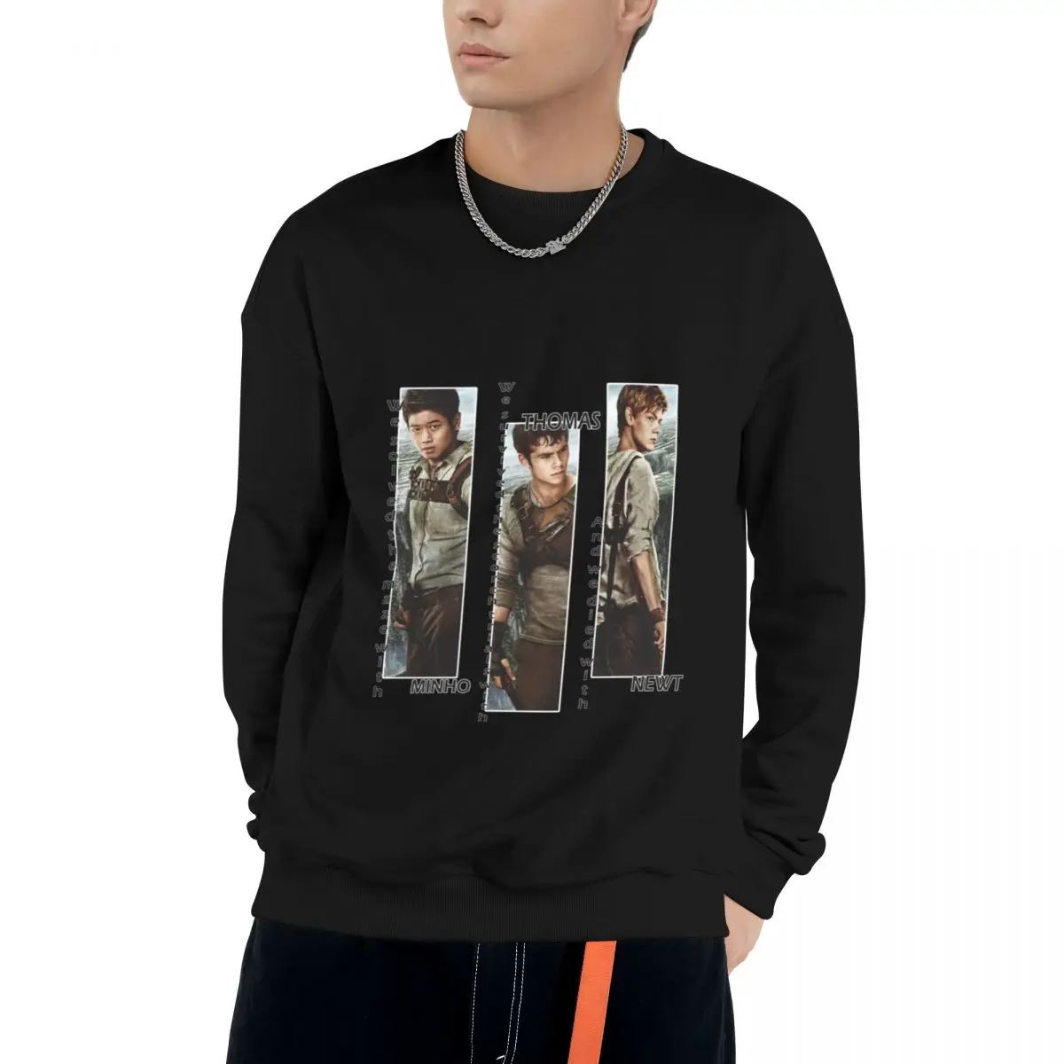 

Maze Runner - Minho, Thomas, Newt Sweatshirts anime clothes korean autumn clothes fashion men blouse Sweatshirt Women Men's