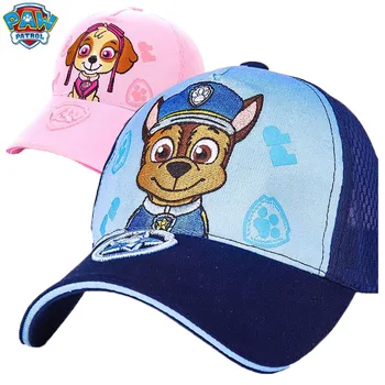 Genuine PAW Patrol Children's baseball Hats Cotton Cute Caps Headgear Chase Skye Print Party Kids Summer Hat Children Gift 1