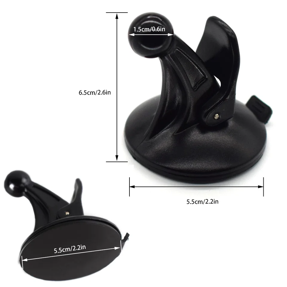 Supporto A Ventosa Per Parabrezza Auto – Kit Per Garmin Nuvi Con Attacco A Sfera