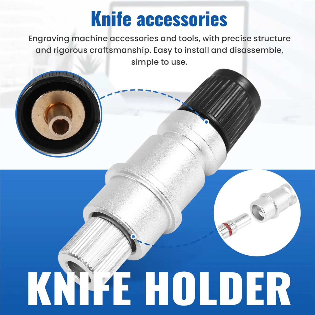 AB02 16Pcs 30/45/60 Degree Graphtec Cb15 Cb15U Vinyl Cutter Blade+Graphtec Cb15 Cb15U Blade Holder
