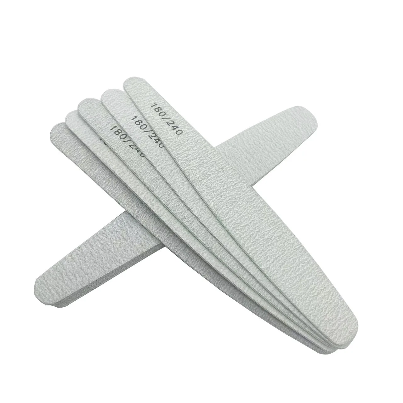 10 pcs wood nail file nail art tool dispoable file 180/240 wooden emery board pedicure tool