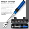 Quick-release Torque Wrench Repairing Tool High Precise Torque Preset Wrenches 2-24N.m Torque Adjustable 1/4inch Ratchet Wrench 6