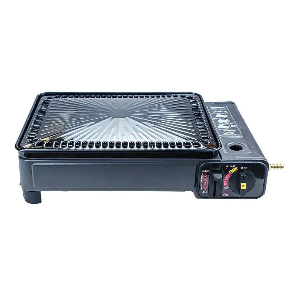 

Multi-functional outdoor camping burner butane gas boiler burn oven portable gas stove for a picnic