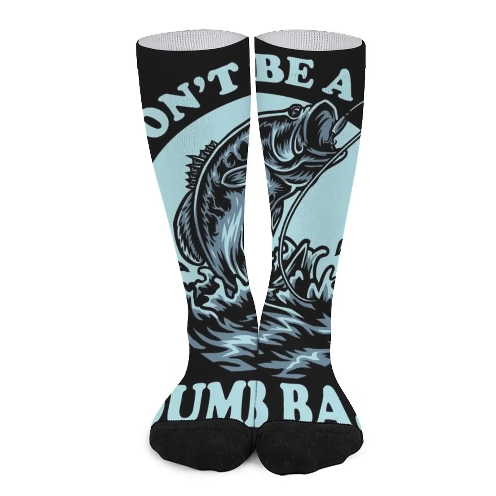 Largemouth Bass Fishing for men Cool Fish Hunting Lovers Socks funny socks men Socks with print Golf