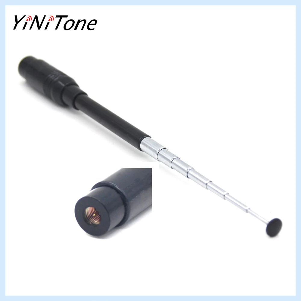 

NA-773 Ham Radio SMA-Male Handheld Telescopic Antenna VHF/UHF Dual Band For YAESU VX-3R VX-5R VX-6R VX7R