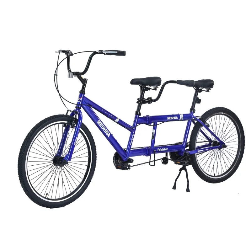 Bicicletta Elettrica Tandem Elettrico Pieghevole Tandem Bicicletta