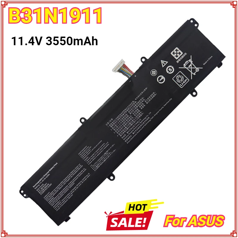 B31N1911 C31N1911 Laptop Battery for ASUS VivoBook Flip 14 TM420IA M413 M413DA TM420IA F413 X413 K413 Notebook X X421DA X413FF