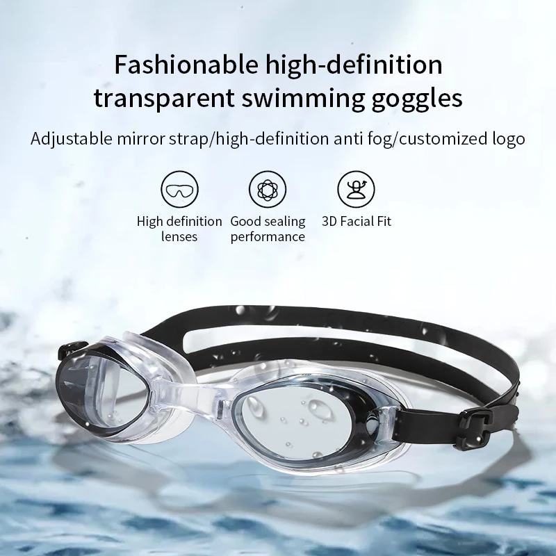 Swimming Goggles Anti Fog Waterproof Swim Sport Water Glasses Eyewear with Bag for Men Women Boys Girls