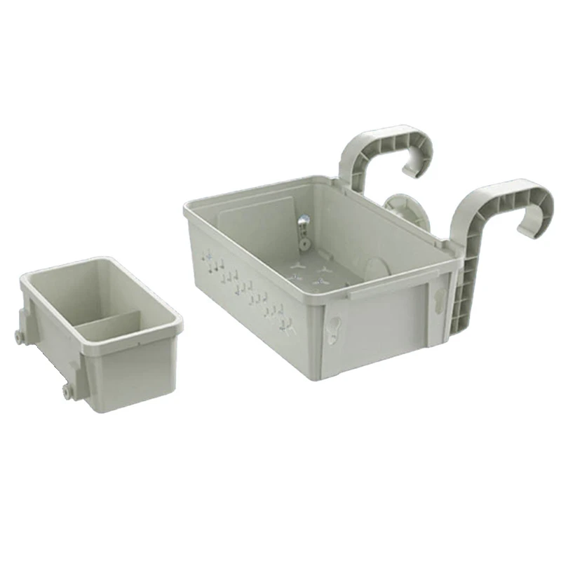 2 Sets Poolside Storage Basket Above Ground Pool Accessories With Pool Cup Holder For Above Ground Pools