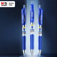 M&G 12 pcs Gel Pen K35/0.5mm Click Gel Pens Classic Bullet Signature, Student/office Pen Black/Blue 1
