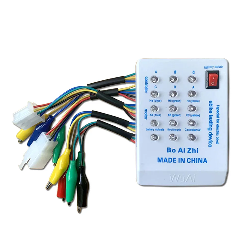 Universal Electric Vehicle Controller Detector Brushless Motor Hall Tester Ebike Testing Device Electric Car Repair Tool 2