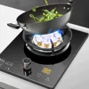 Kitchen Embedded Gas Stove Cooktop Household Single Stove Natural Gas Desktop Timed Liquefied Gas Burner 2