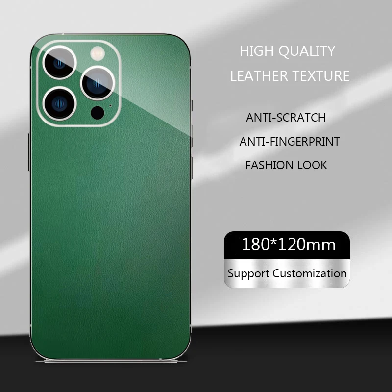 Vormir Leather Skin Back Sticker for Mobilephones cases color changing rear films for hydrogel screen protector cutting machine