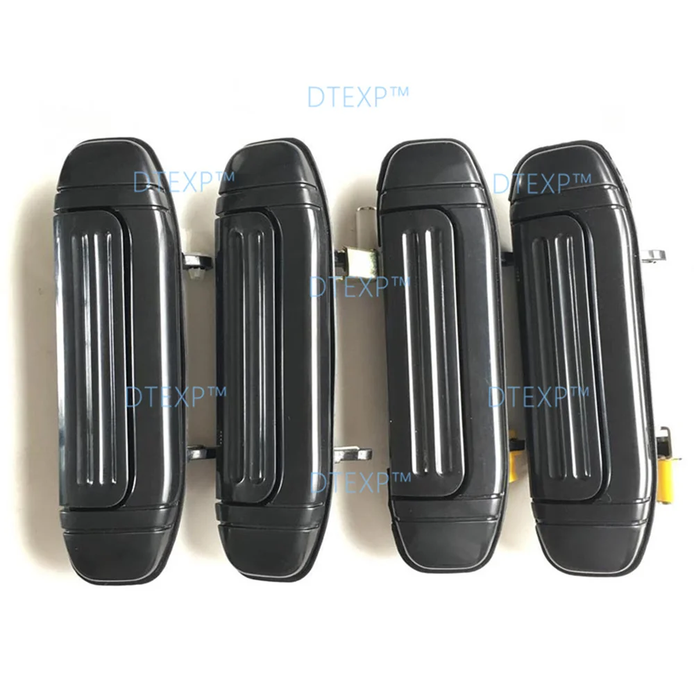 

1 Piece Plastic V33 Chrome Outside Handle for Pajero Black Door Bar for Montero V43 1989-1999 Door Pedal Wide and Narrow Body