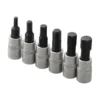 1pc 1/4" Hex Screwdriver Sockets Bits Hex Screw Driver Bits H3-H8 Screwdriver Spanner Ratchet Wrench Hand Tool H3 H4 H5 H6 H7 H8 2