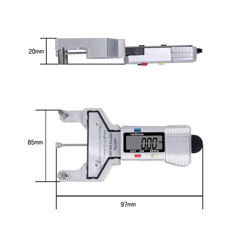 2GT Elastic Tensiometer Synchronous Belt Tension Gauge Tester for 3D Printer Detection Measurement Timing Belt Gauge image 5
