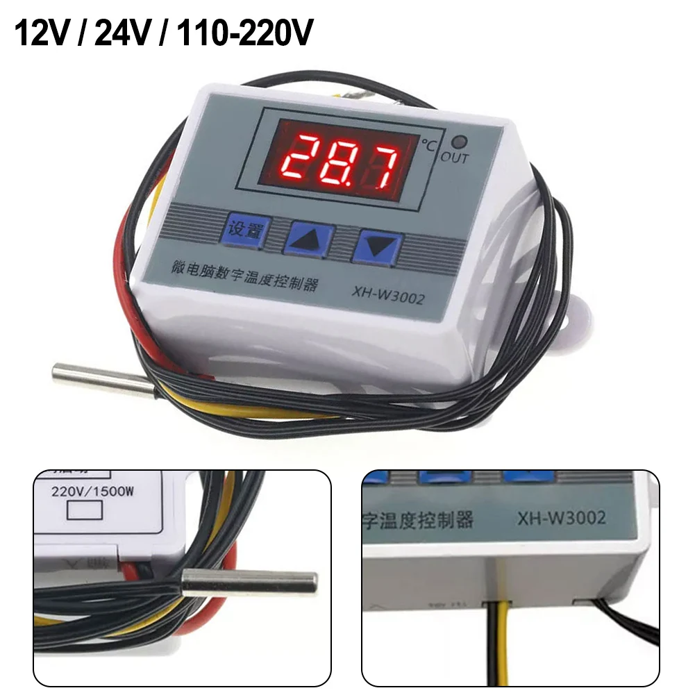 Universal 12V 24V 220V Digitaler Temperaturregler für