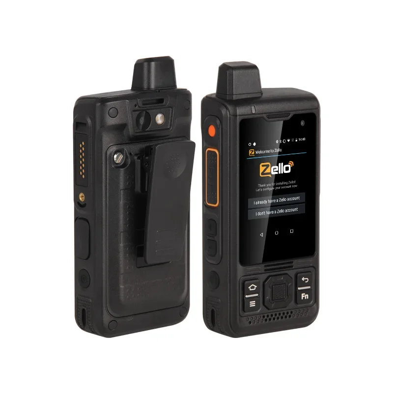 UNIWA B8000 Zello Walkie Talkie POC Phone IP68 Waterproof SmartphoneAndroid 8.1 2.4Inch 4G LTE Quad Core 4000mAh Cellphones