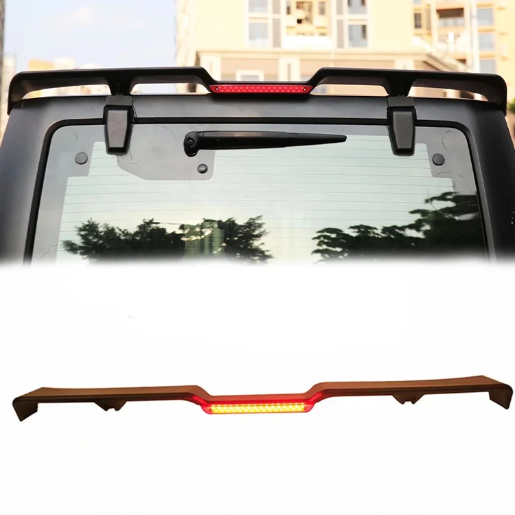 

Spedking Rear Spoiler With Light For Jeep Wrangler JL