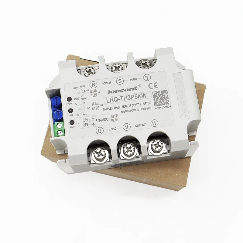 Motor Soft Starter Module Three/Single Phase Motor Soft Starter Online Slow Start Solid State Relay Decompression And Step-Down Controller